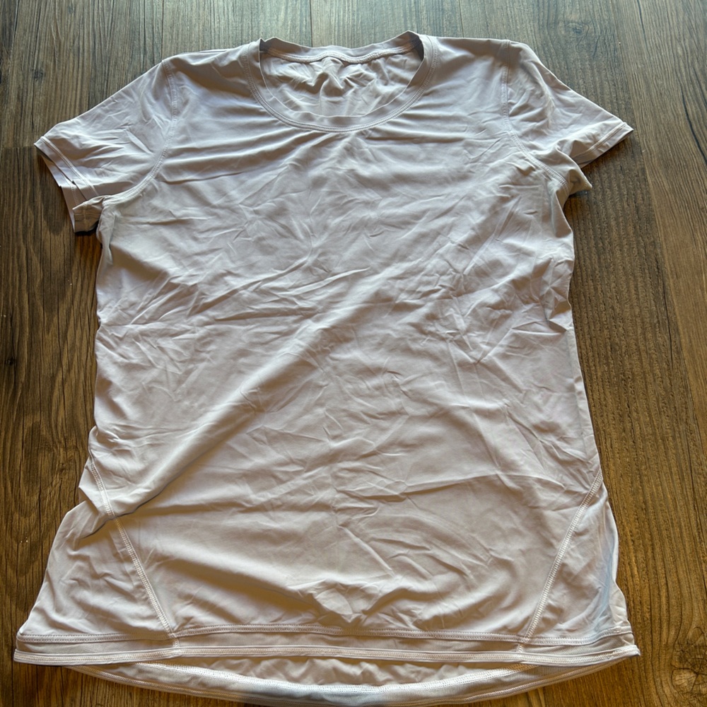 lululemon athletica Pale Blue Short Sleeve Top